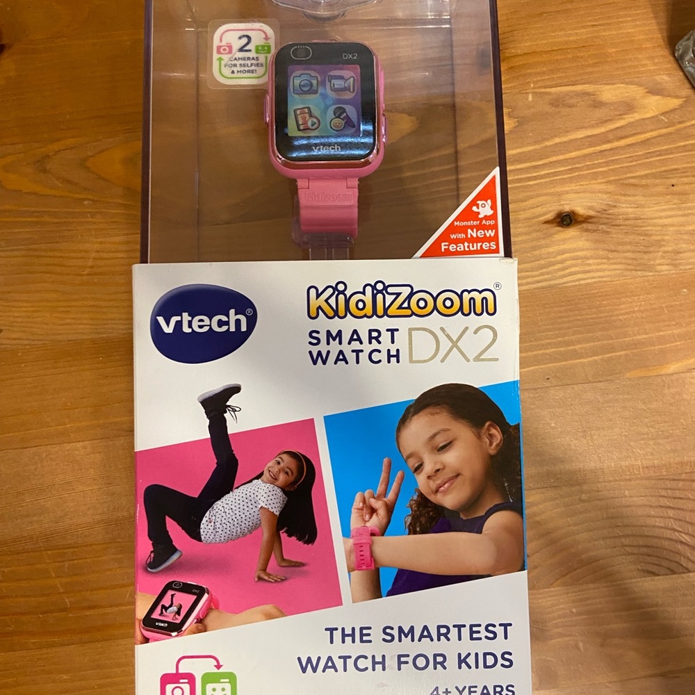 Vetch Kidi Zoom Smart Watch-pink
